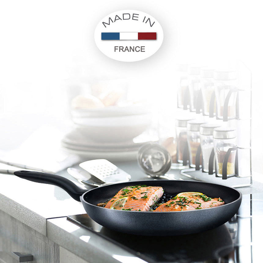 Tefal Experience Induction Wok Pan (28cm) Dishwasher Oven Safe No PFOA Grey