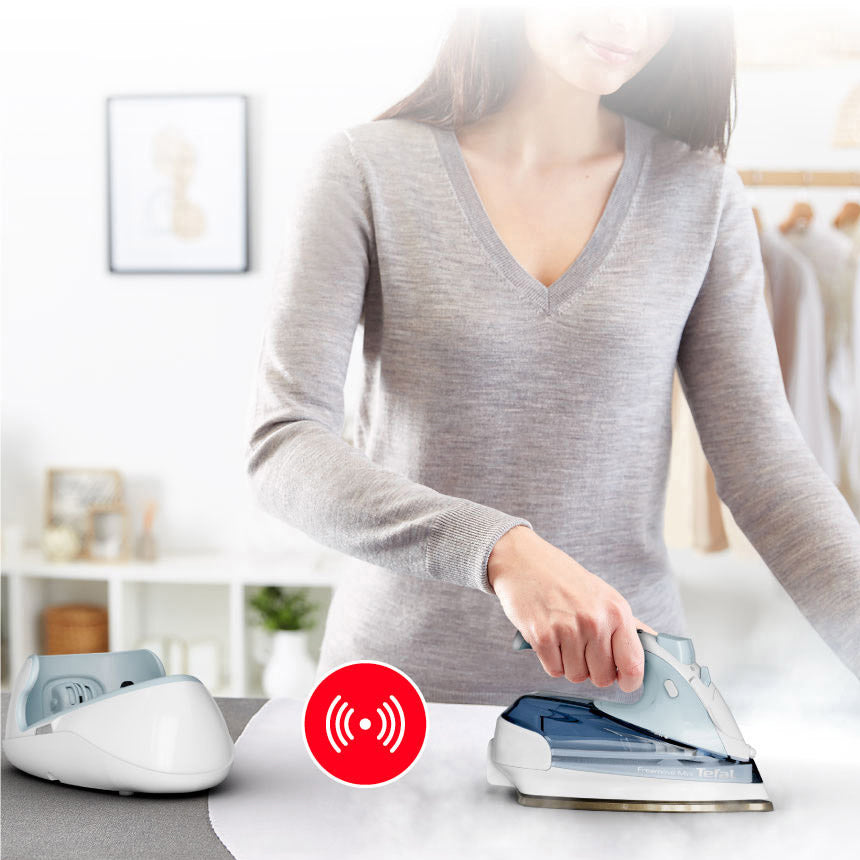 TEFAL FV6230 FREEMOVE MINI Fast & Easy Cordless Steam Iron 1350W White
