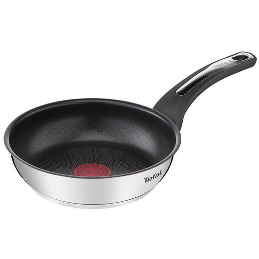 Tefal Emotion Stainless Steel Induction Frying Pan (20cm) Dishwasher Oven Safe No PFOA Silver