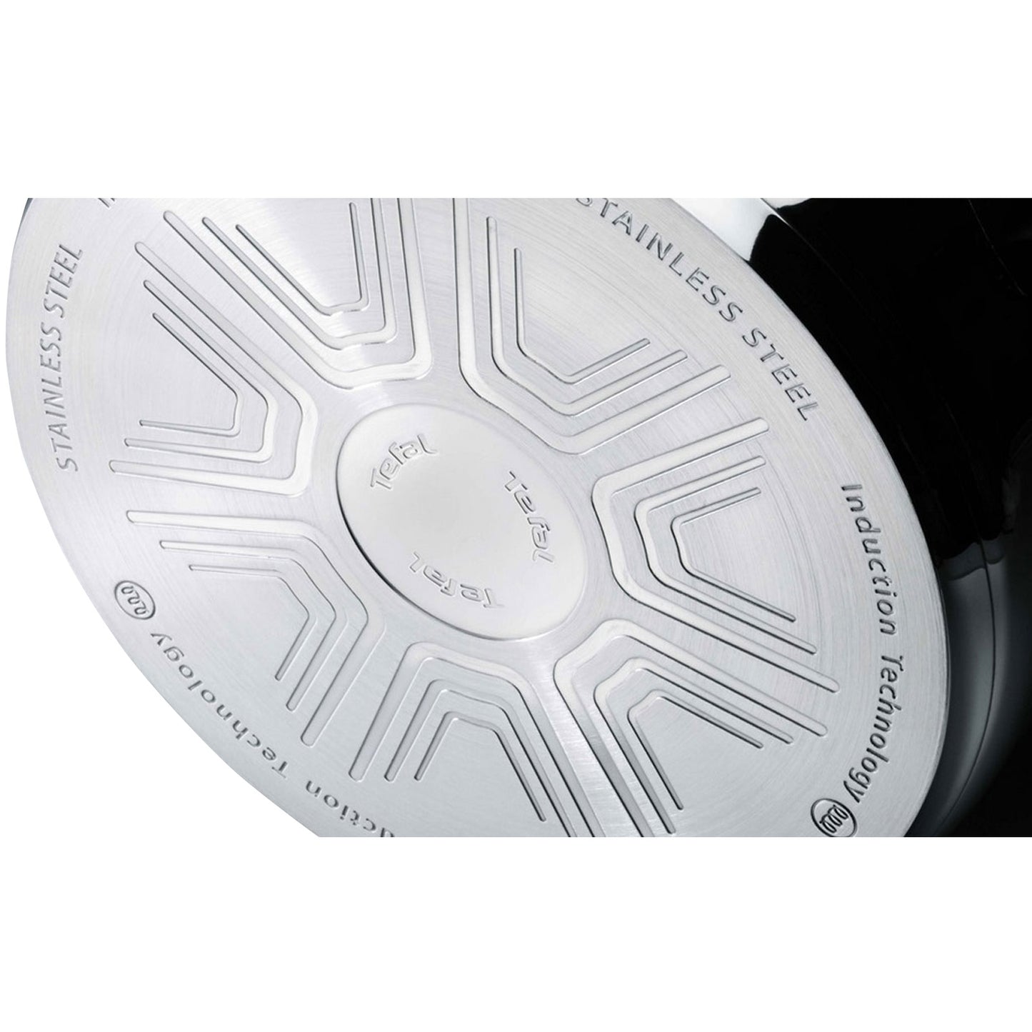 Tefal ILLICO Stainless Steel Induction Saucepan (16cm, 1.3L) Dishwasher Oven Safe No PFOA Silver