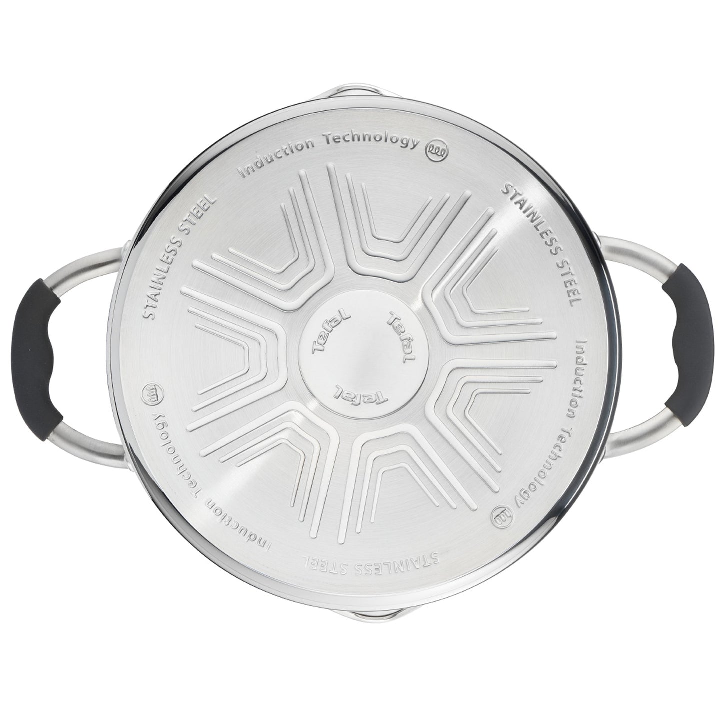 Tefal ILLICO Stainless Steel Induction Stewpot (20cm, 2.6L) Dishwasher Oven Safe No PFOA Silver