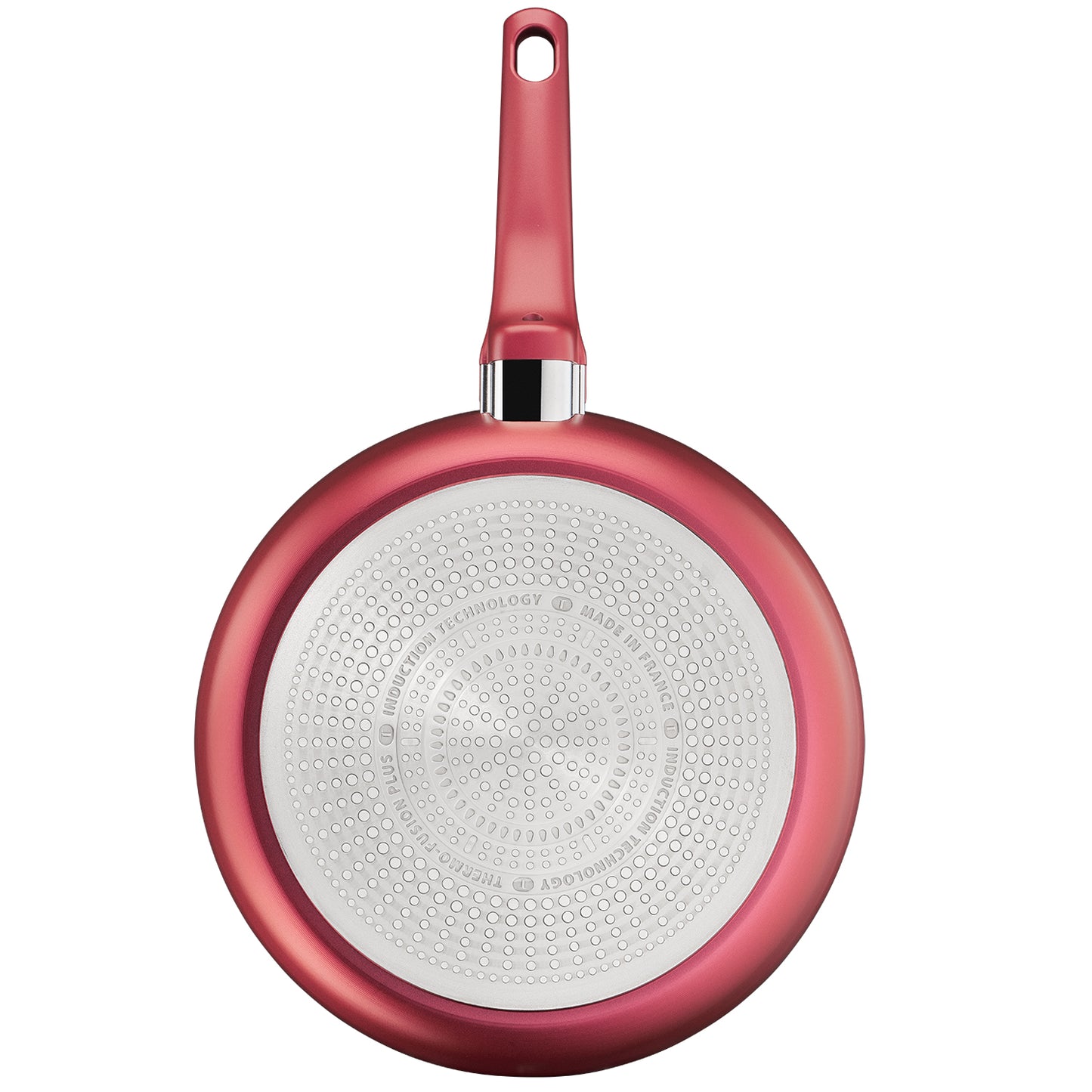 Tefal Perfect Cook Induction Titanium Nonstick Frying Pan (24cm) Dishwasher Oven Safe No PFOA Red