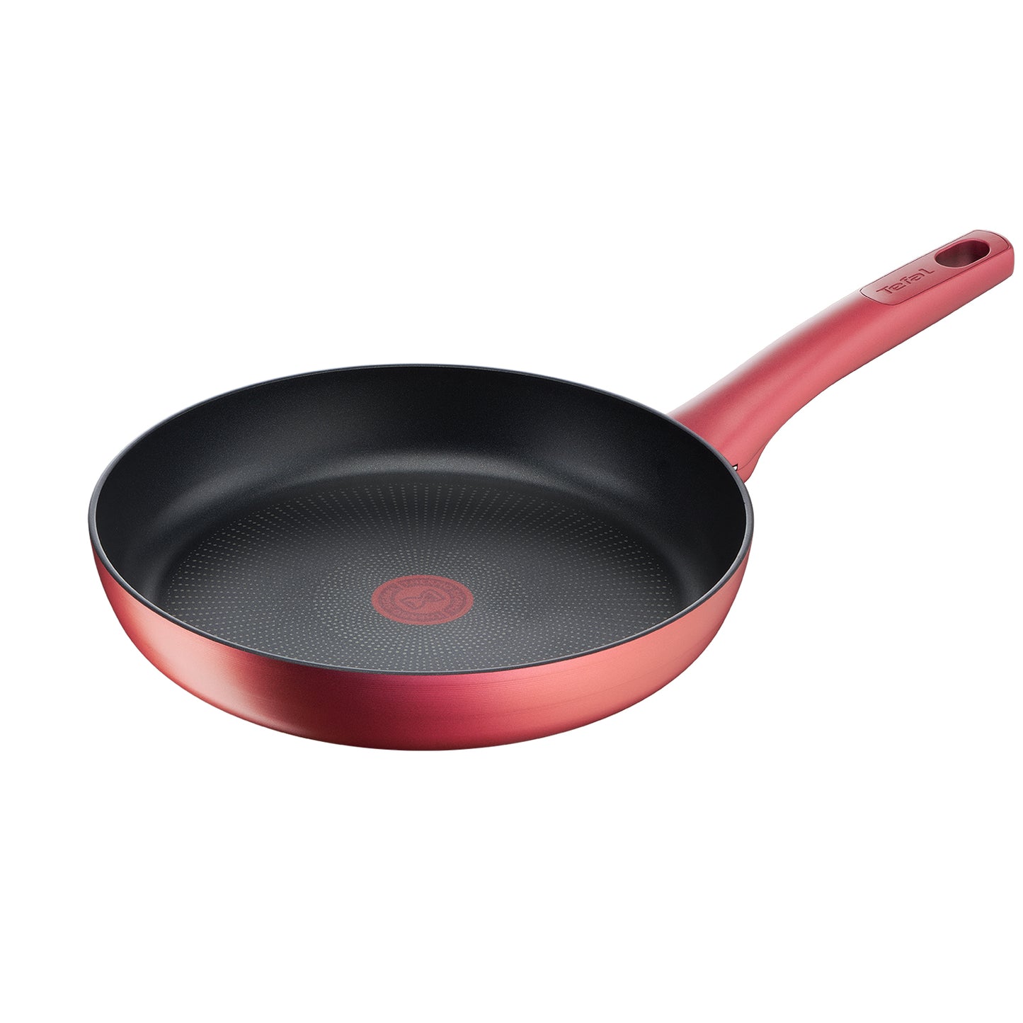 Tefal Perfect Cook Induction Titanium Nonstick Frying Pan (24cm) Dishwasher Oven Safe No PFOA Red