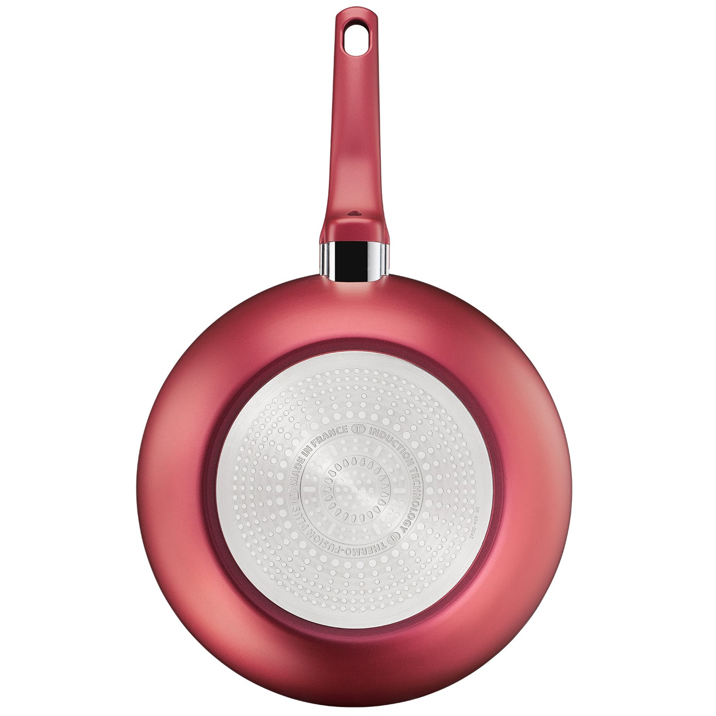 Tefal Perfect Cook Induction Titanium Nonstick Wok Pan (28cm) Dishwasher Oven Safe No PFOA Red