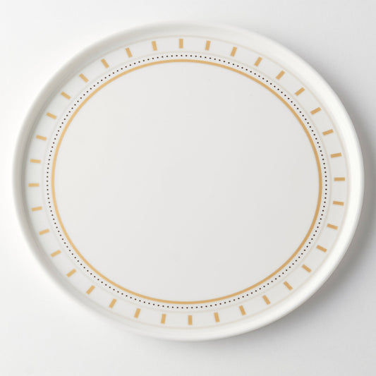 TONICA Ceramic Round Large Plate Dinnerware No PFOA White