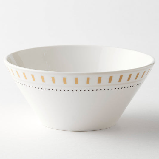 TONICA Ceramic Soup Bowl Dinnerware No PFOA White