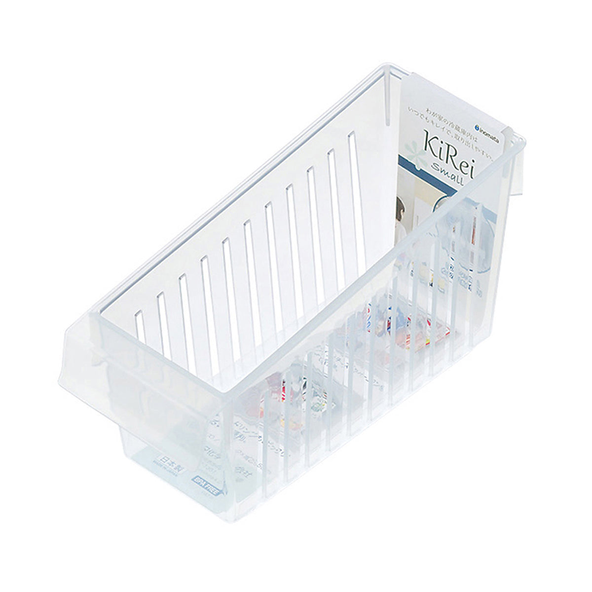 Refrigerator Organizer Small Clear - 이노마타 키레이 냉장고 정리대 스몰 0365 - adamhnk