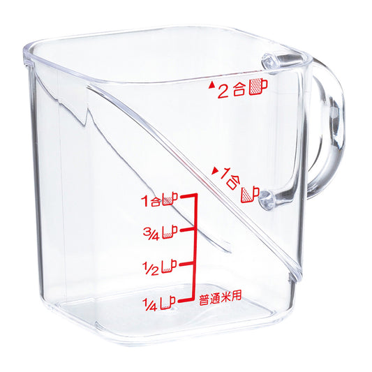 Measuring Rice Cup (360ml) BPA Free Clear adamhnk