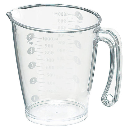 Measuring Cup (1.0L) BPA Free Clear adamhnk