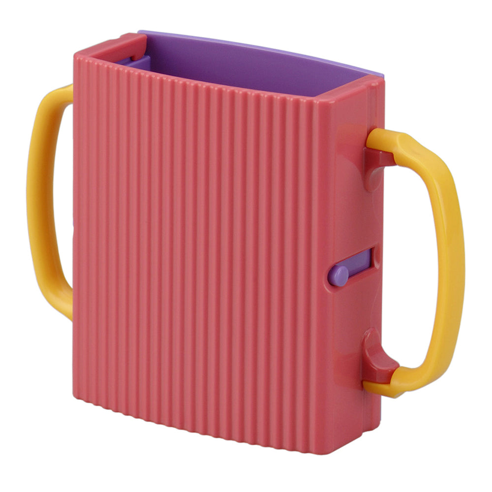 Baby Kids Toddler Self-Helper (100-250ml) Paper Pack Juice Holder Pink - 이노마타 종이팩 주스 홀더 1128 핑크 - adamhnk