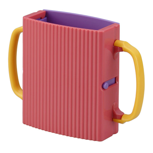 Baby Kids Toddler Self-Helper (100-250ml) Paper Pack Juice Holder Pink - 이노마타 종이팩 주스 홀더 1128 핑크 - adamhnk