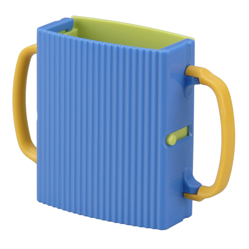 Baby Kids Toddler Self-Helper (100-250ml) Paper Pack Juice Holder Blue - 이노마타 종이팩 주스 홀더 1128 블루 - adamhnk