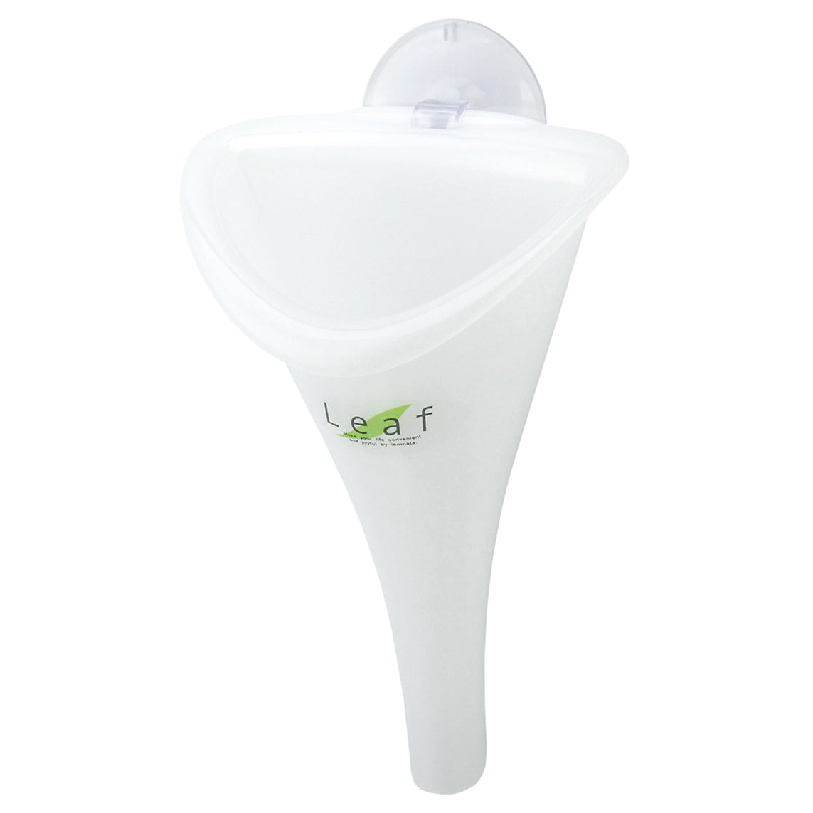 Leaf Suction Cup Smart Bath Funnel White adamhnk