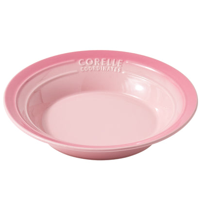 Corelle Breeze Stone Salad Bowl 2p Dinnerware Dishwasher Oven Safe Pink