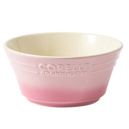 Corelle Breeze Stone Noodle Bowl 2p Dinnerware Dishwasher Oven Safe Pink