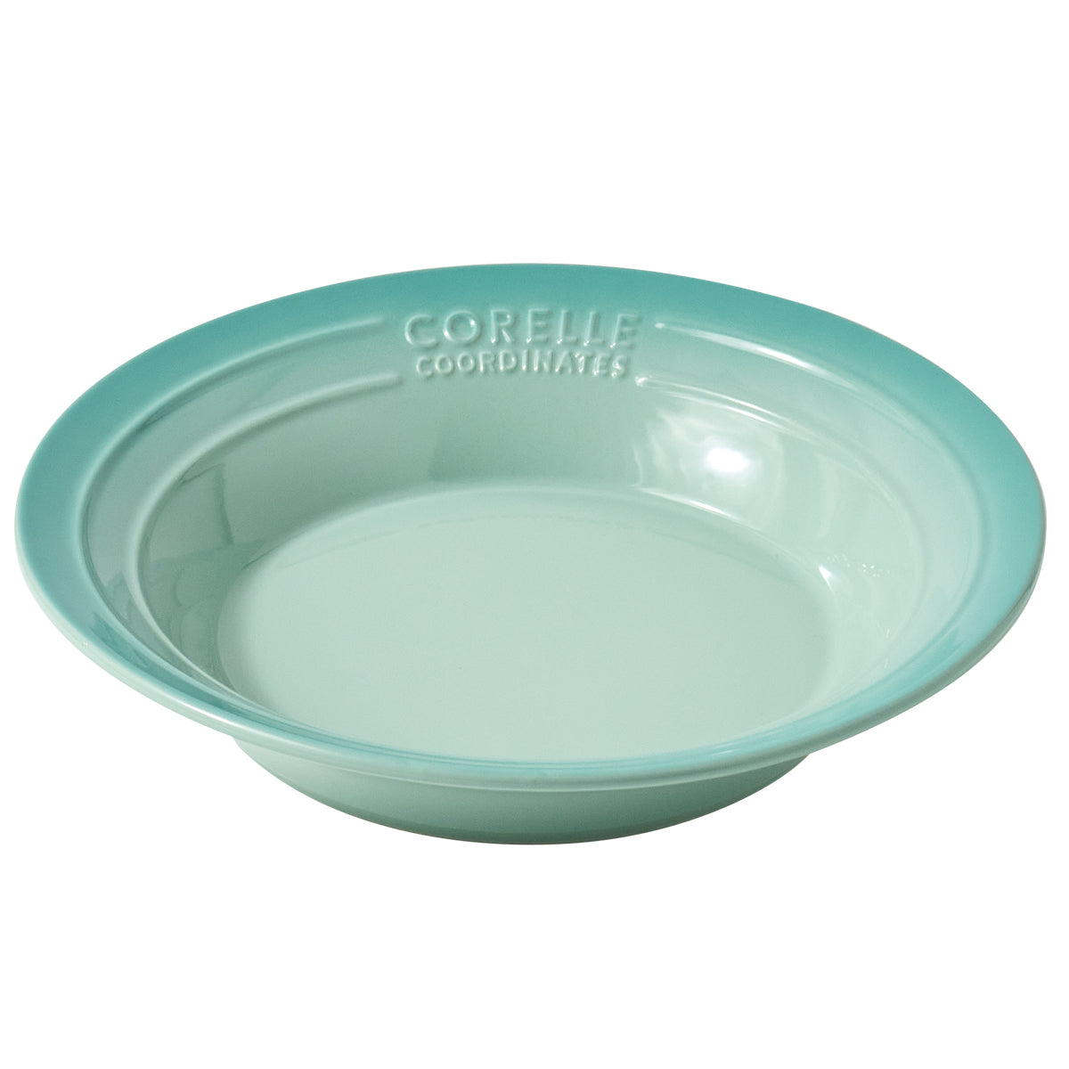 Corelle Breeze Stone Salad Bowl 2p Dinnerware Dishwasher Oven Safe Green