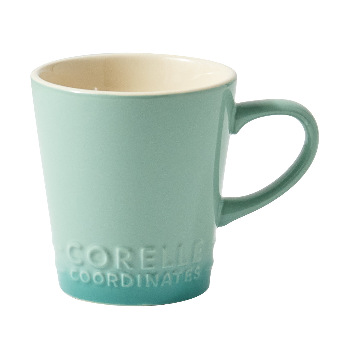 Corelle Breeze Stone Mug 2p (325ml) Dinnerware Dishwasher Oven Safe Green