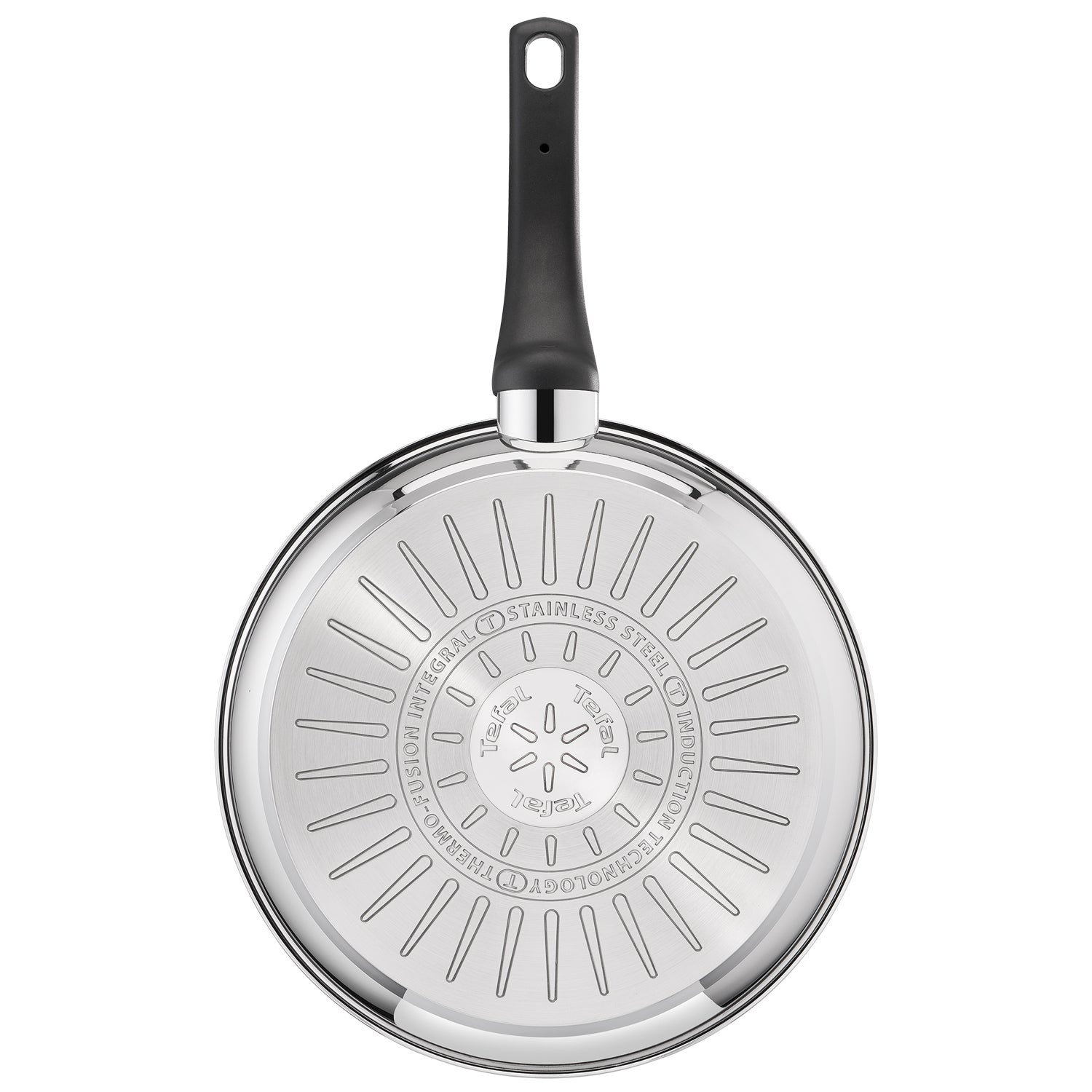 Tefal Emotion Stainless Steel Induction Frying Pan (18cm) Dishwasher Oven Safe No PFOA Silver adamhnk