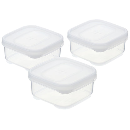 Food Storage Sealed Container 3p (160ml) Clear adamhnk