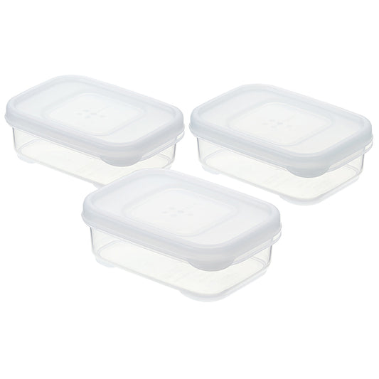 Food Storage Sealed Container 3p (100ml) Clear adamhnk