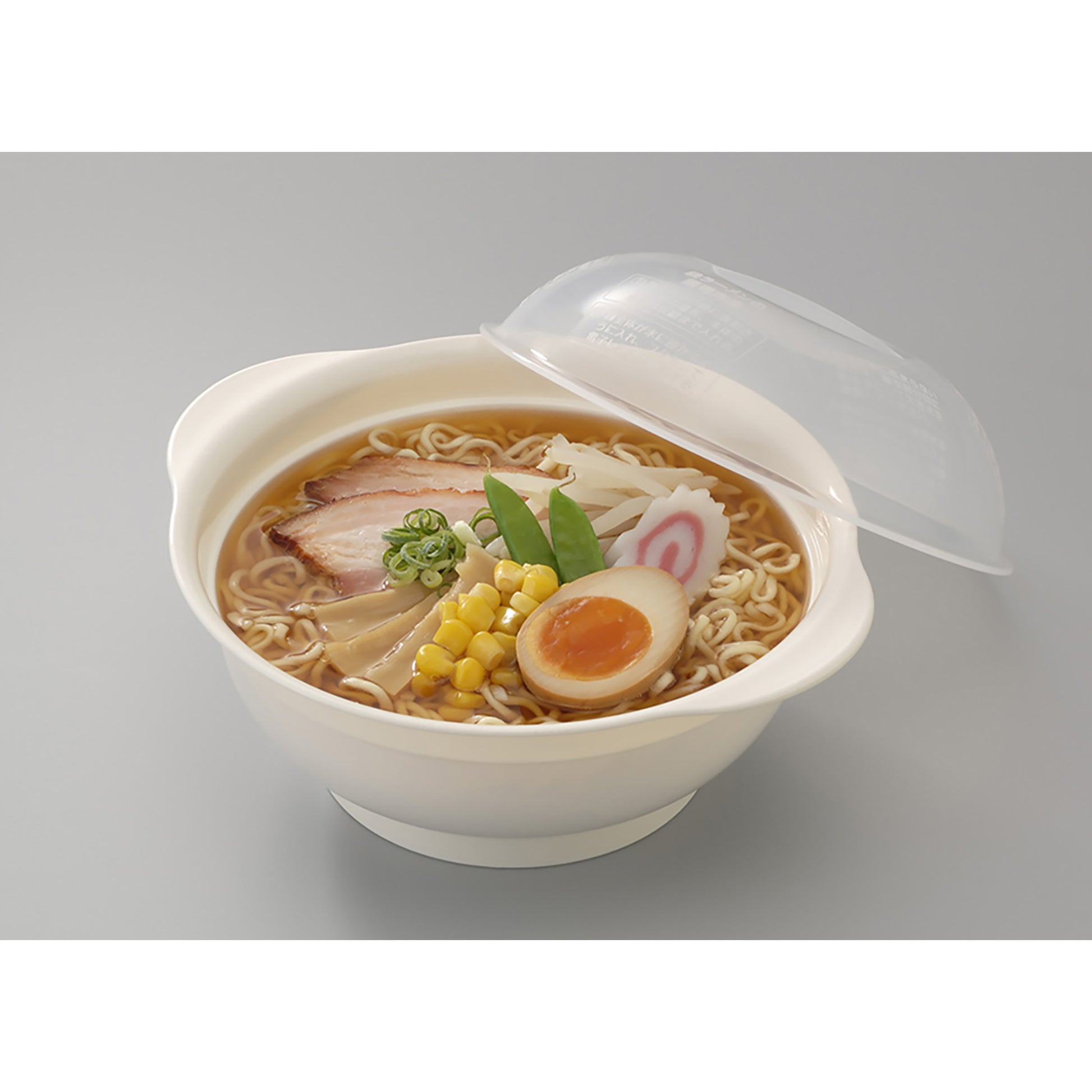 Microwave Ramen & Noodle Cooker (1.5L) Oven Safe White - 이노마타 전자레인지 라면메이커 1713 - adamhnk