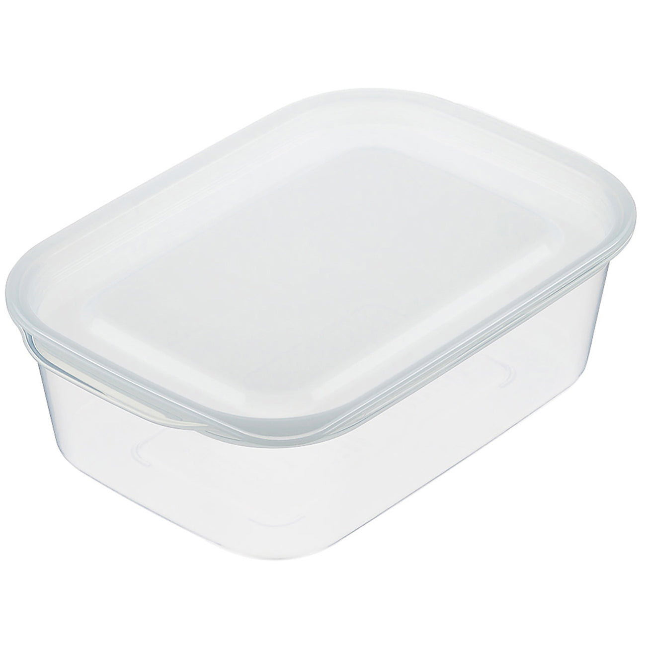 Microwave Food Storage Container (850ml) White - 이노마타 증기배출 사각 850ml 1835 - adamhnk