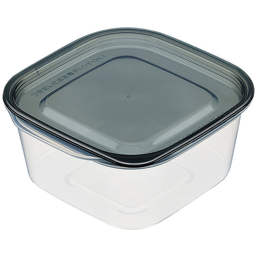 Microwave Food Storage Container (630ml) Black - 이노마타 증기배출 사각 630ml 1842 - adamhnk