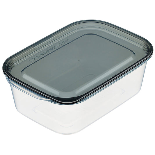 Microwave Food Storage Container (950ml) Black - 이노마타 증기배출 사각 950ml 1844 - adamhnk