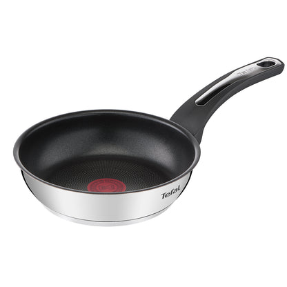 Tefal Emotion Stainless Steel Induction Frying Pan (18cm) Dishwasher Oven Safe No PFOA Silver adamhnk