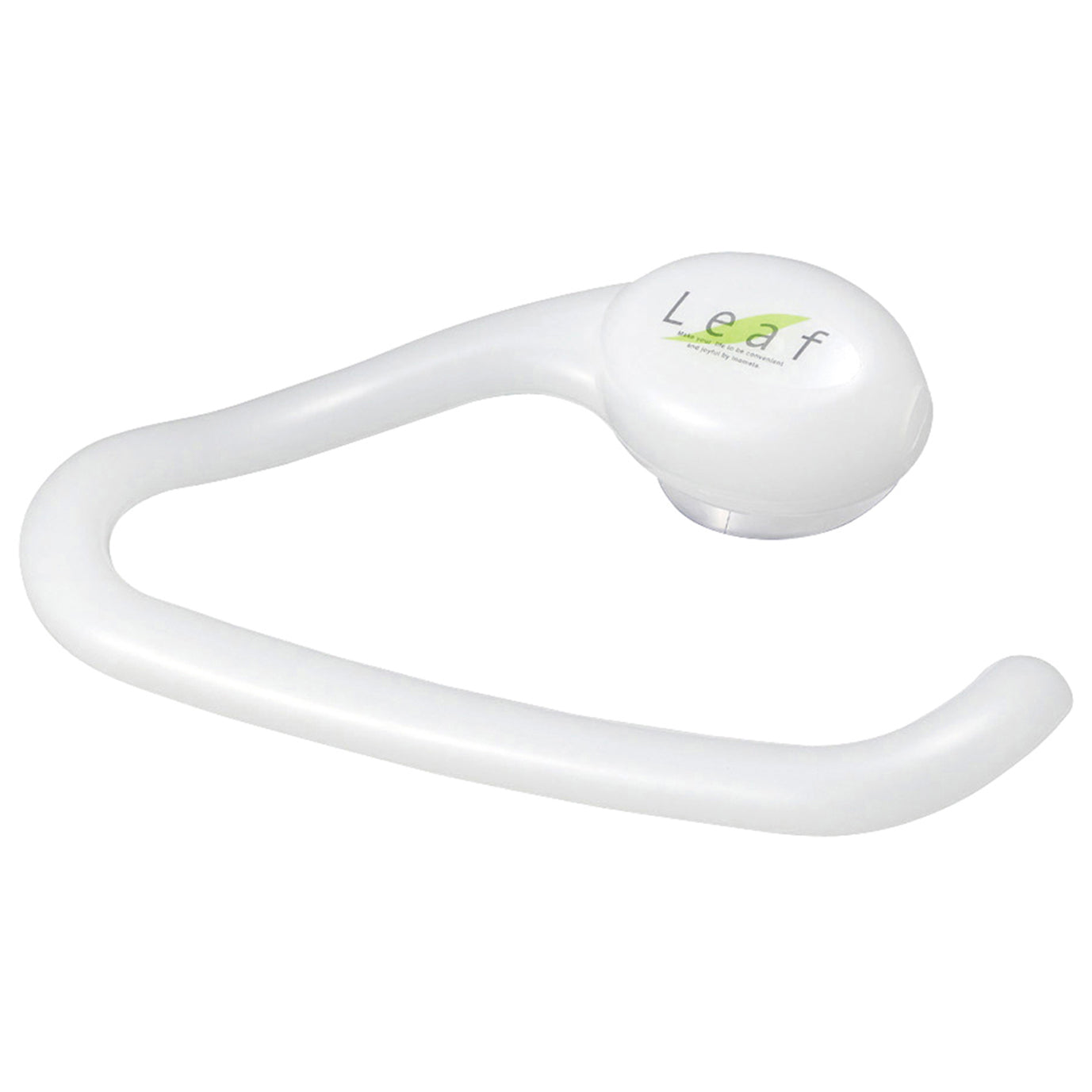 Leaf Suction Cup Towel Holder White adamhnk