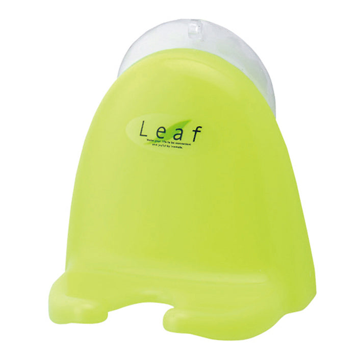 Leaf Suction Cup Shaver Holder Green adamhnk