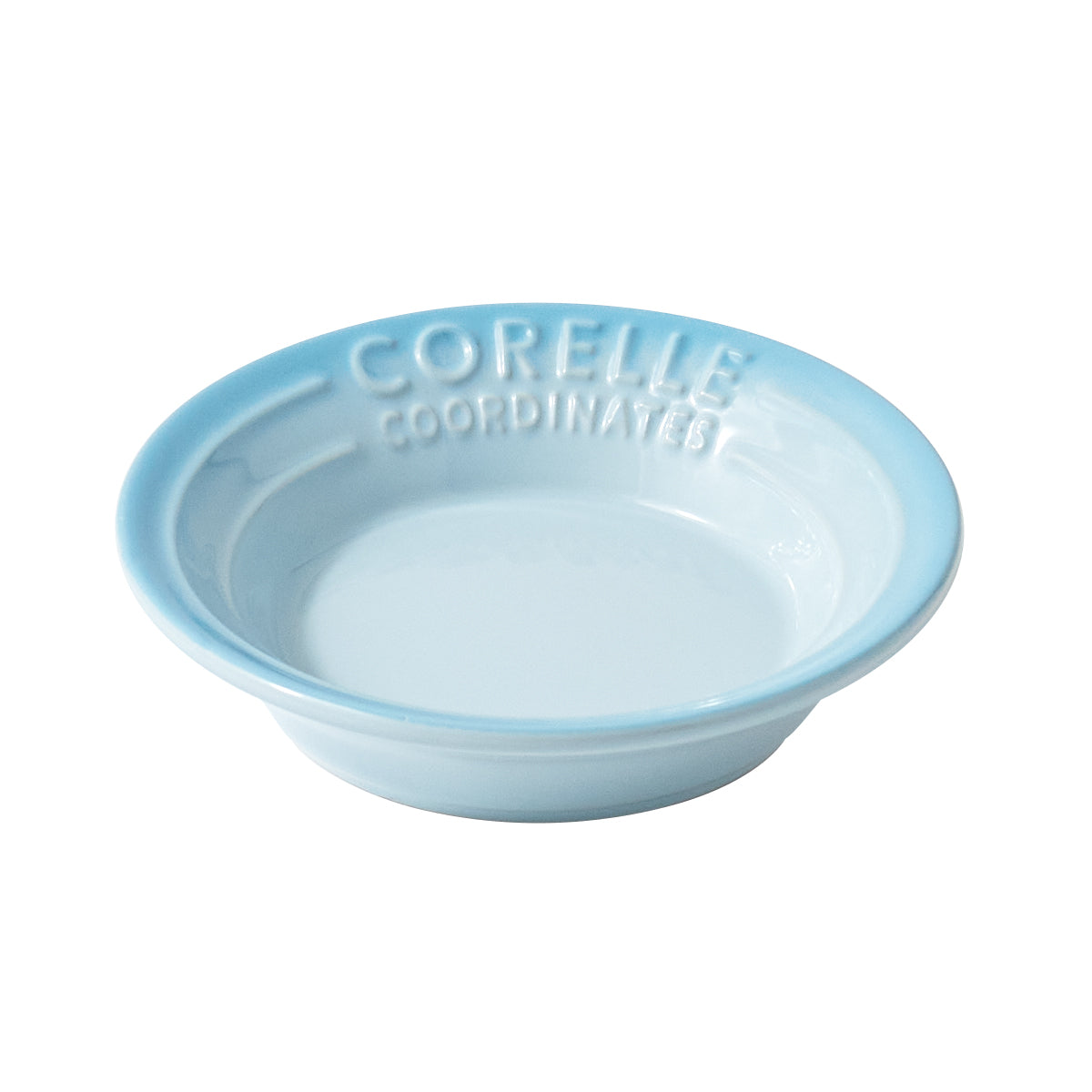 Corelle Breeze Stone Dinnerware 24p Dishwasher Oven Safe Blue