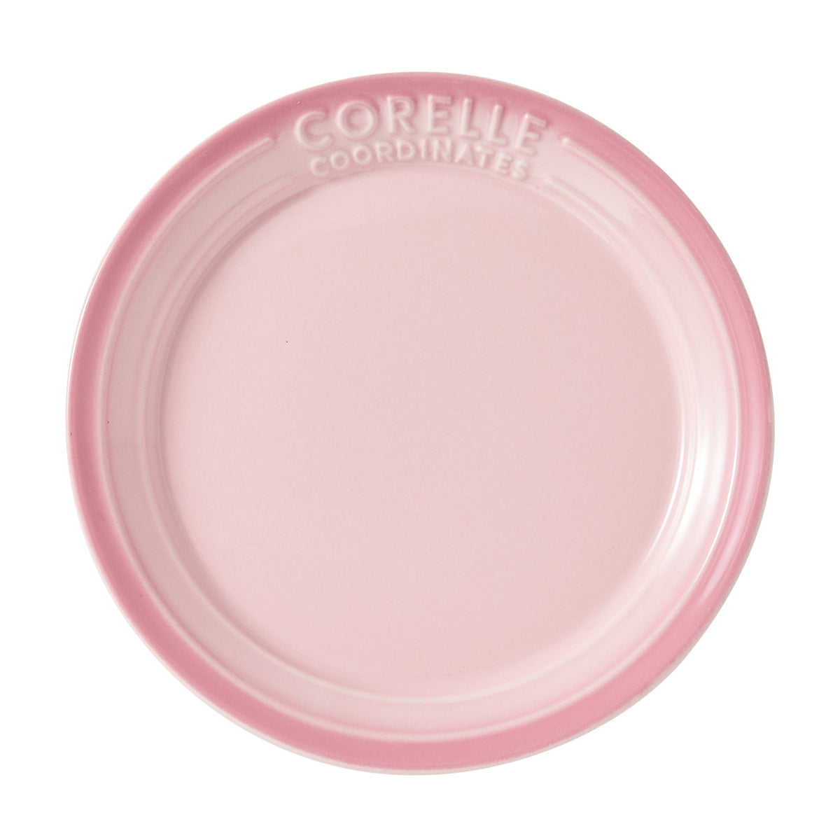 Corelle Breeze Stone Plate 3p Dinnerware Dishwasher Oven Safe Pink