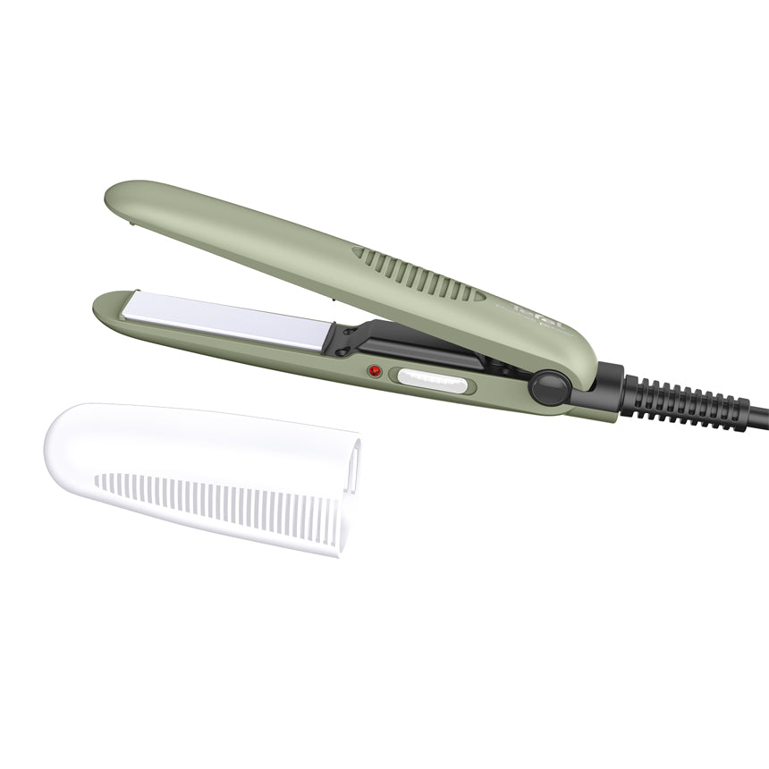 Tefal HS1121 Ultra Compact Travel Hair Straightener Fast and Efficient Styling Portable 20W - 테팔 트래블 미니고데기 HS1121K0 - adamhnk