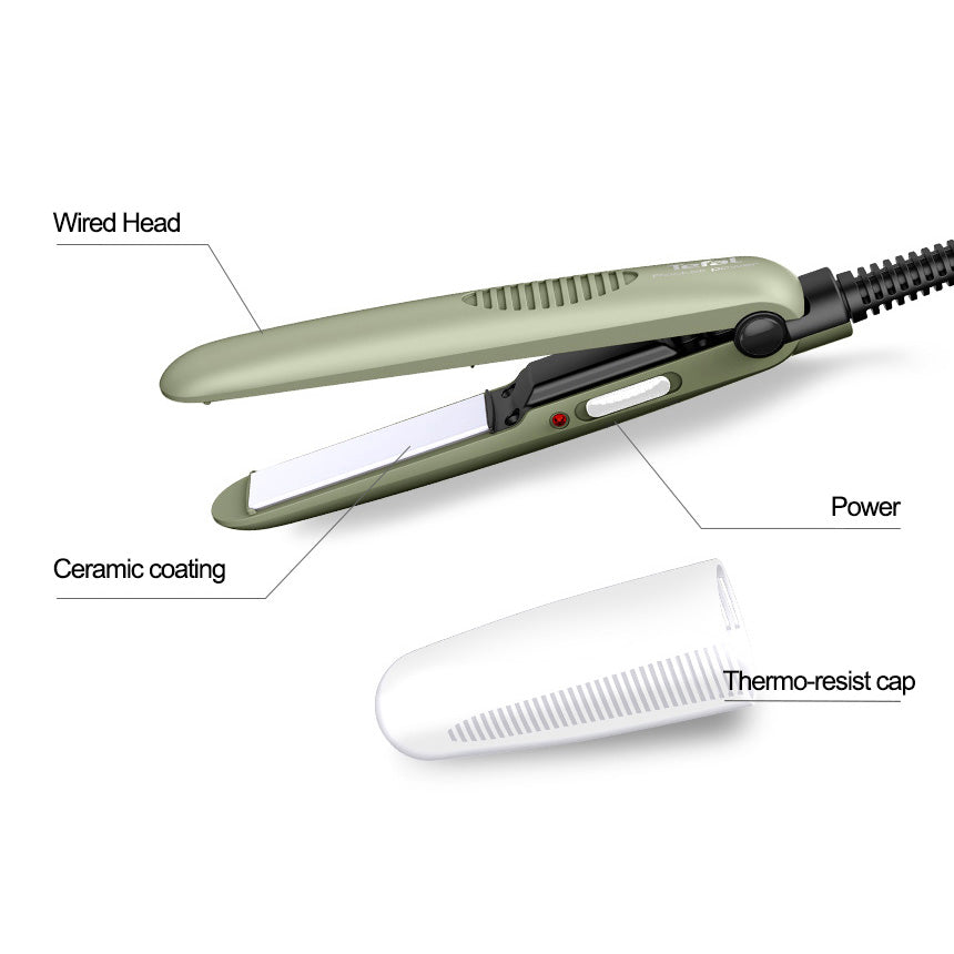 Tefal HS1121 Ultra Compact Travel Hair Straightener Fast and Efficient Styling Portable 20W - 테팔 트래블 미니고데기 HS1121K0 - adamhnk