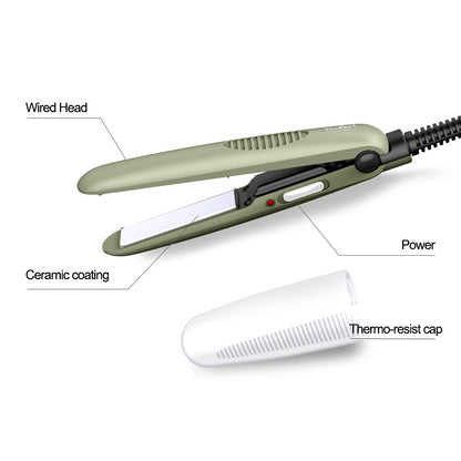 Tefal HS1121 Ultra Compact Travel Hair Straightener Fast and Efficient Styling Portable 20W - 테팔 트래블 미니고데기 HS1121K0 - adamhnk