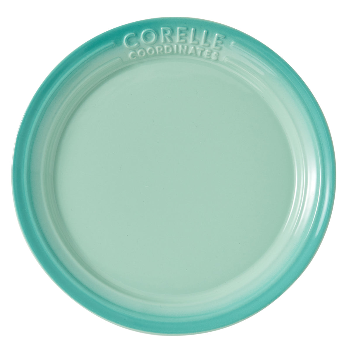 Corelle Breeze Stone Plate 3p Dinnerware Dishwasher Oven Safe Green