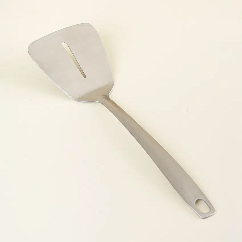 All-Stainless Steel 304 Spatula (26cm) Silver - Adamhnk