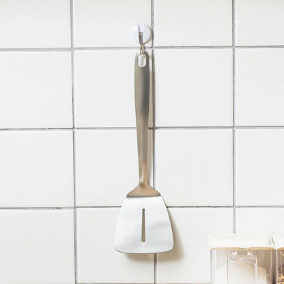 All-Stainless Steel 304 Spatula (26cm) Silver - Adamhnk