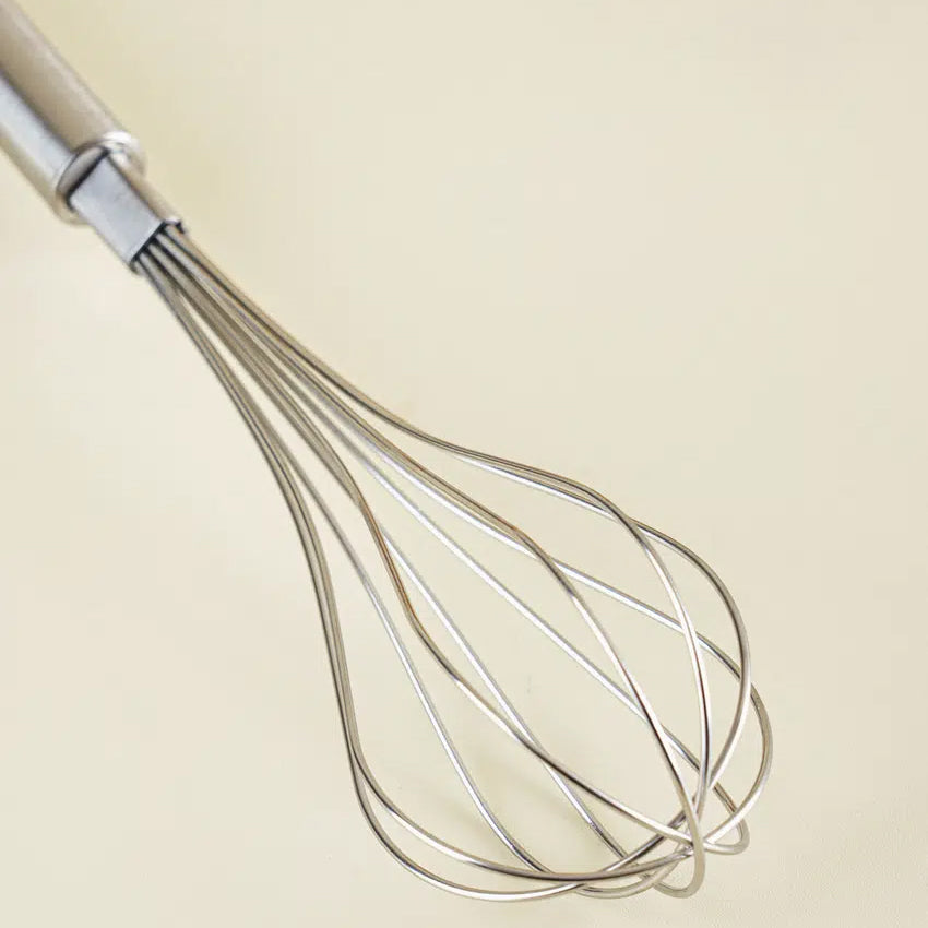 All-Stainless Steel 304 Whisk (28cm) Silver - Adamhnk