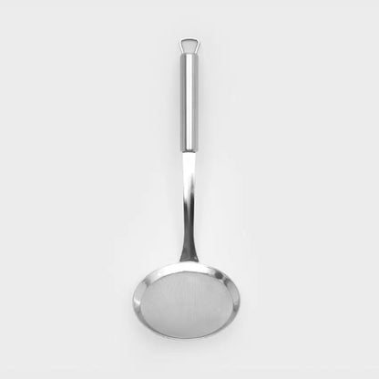 All-Stainless Steel Handle Strainer (10cm) Silver - Adamhnk