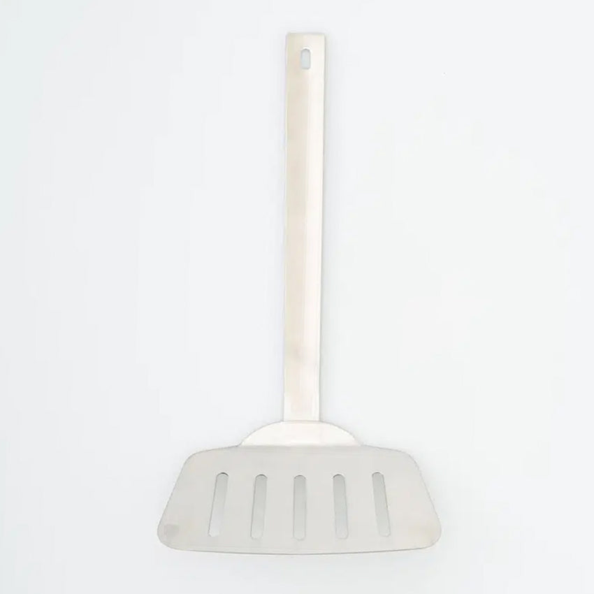All-Stainless Steel Wide Spatula (31cm) Silver - Adamhnk