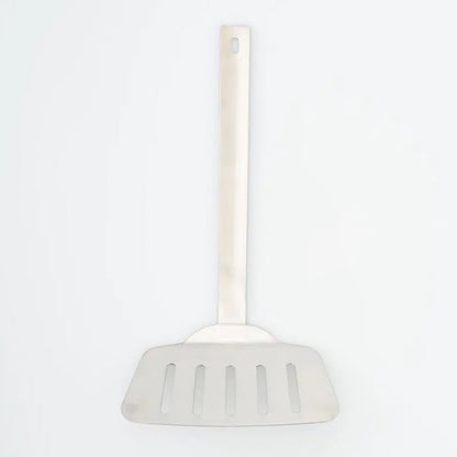 All-Stainless Steel Wide Spatula (31cm) Silver - Adamhnk