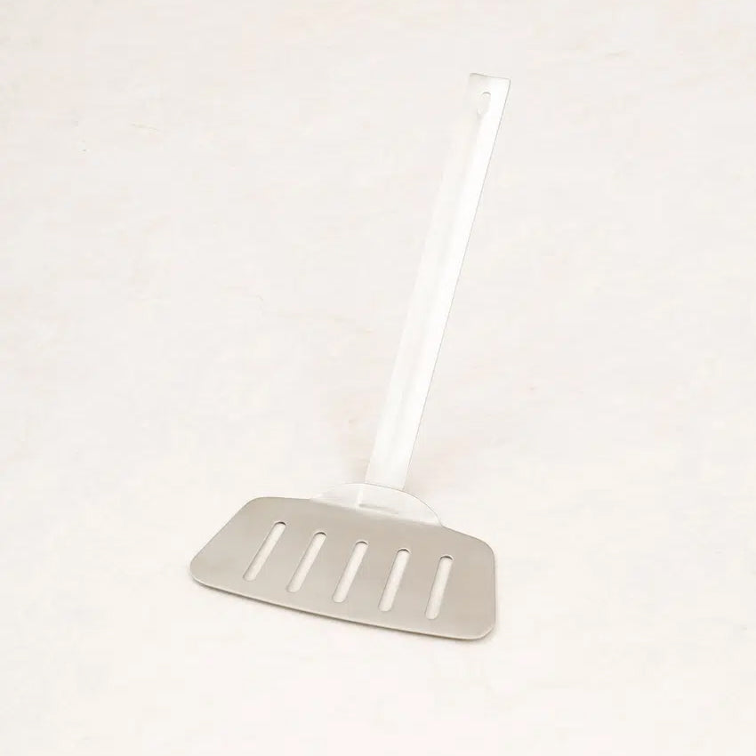 All-Stainless Steel Wide Spatula (31cm) Silver - Adamhnk