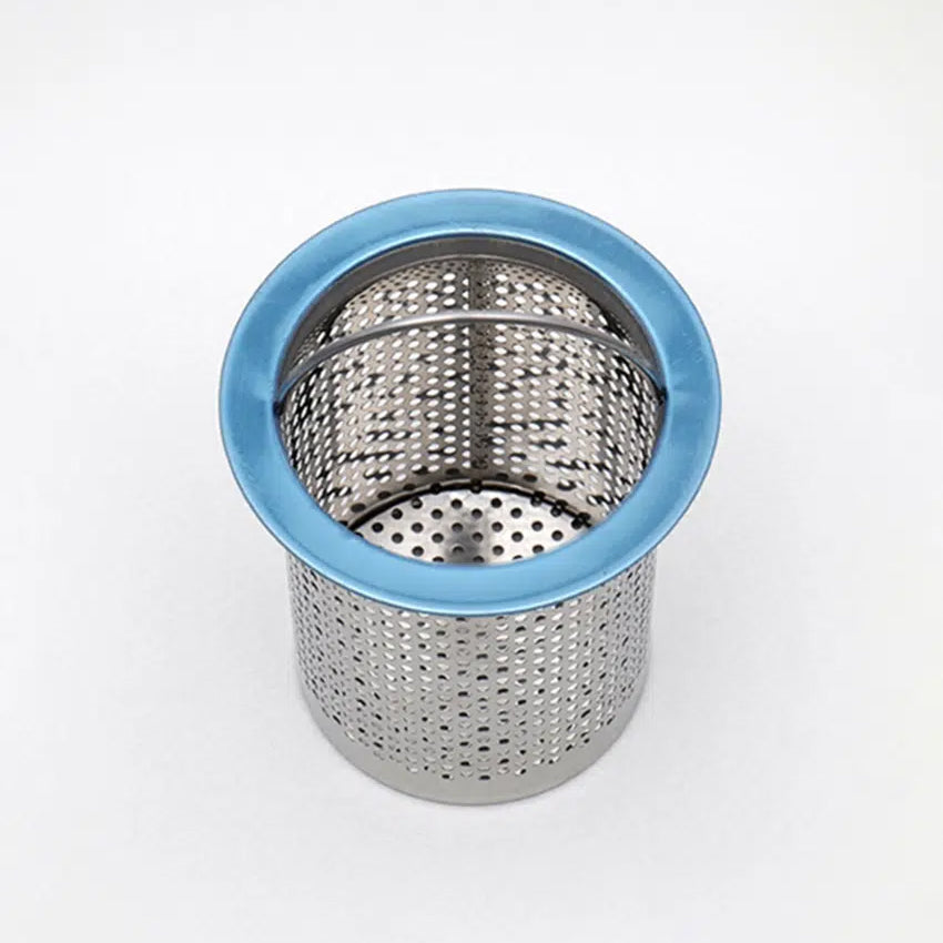 All Stainless Steel Sink Drain Strainer (7.7 x 8.6 cm) Silver - Adamhnk