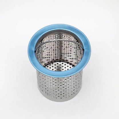 All Stainless Steel Sink Drain Strainer (7.7 x 8.6 cm) Silver - Adamhnk