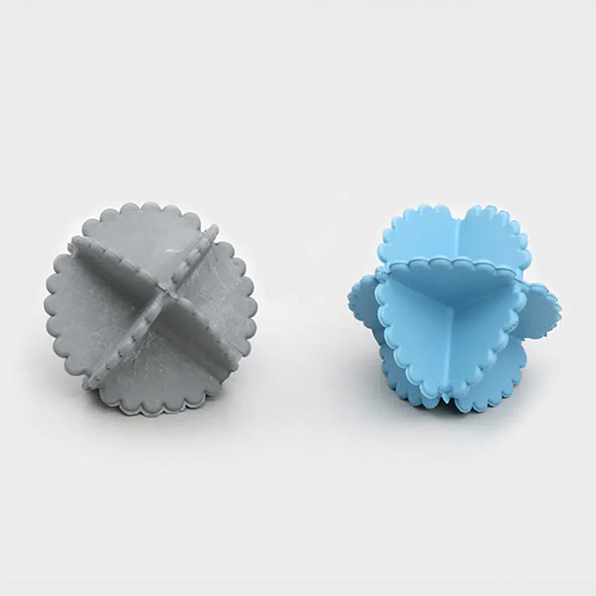Anti-Wrinkle & Anti-Tangle Color Laundry(Washing) Ball 9p (6x6cm) - Adamhnk