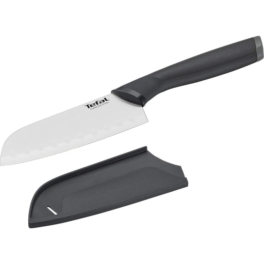 Tefal Comfort Santoku Knife (12cm) with Cover Silver