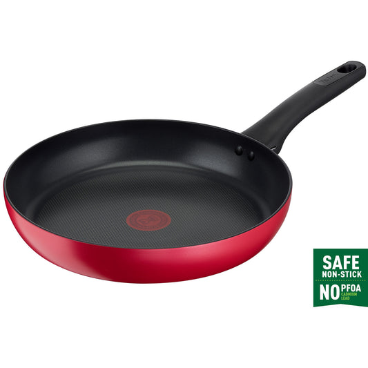 Tefal Excellence Induction Titanium Nonstick Frying Pan (20cm) Dishwasher Oven Safe No PFOA Red