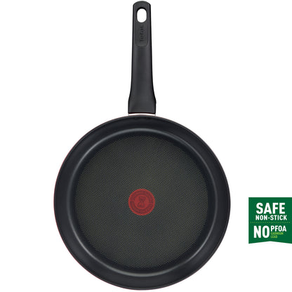 Tefal Excellence Induction Titanium Nonstick Frying Pan (20cm) Dishwasher Oven Safe No PFOA Red